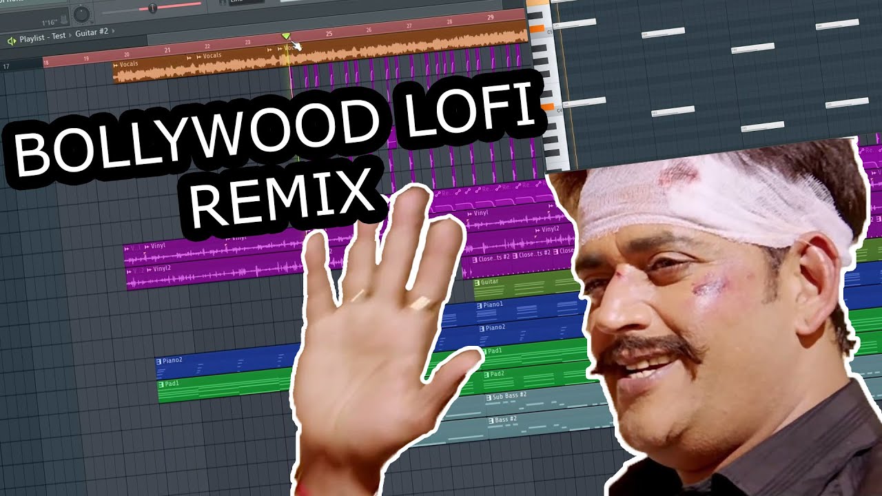 HOW TO MAKE BOLLYWOOD LOFI REMIX