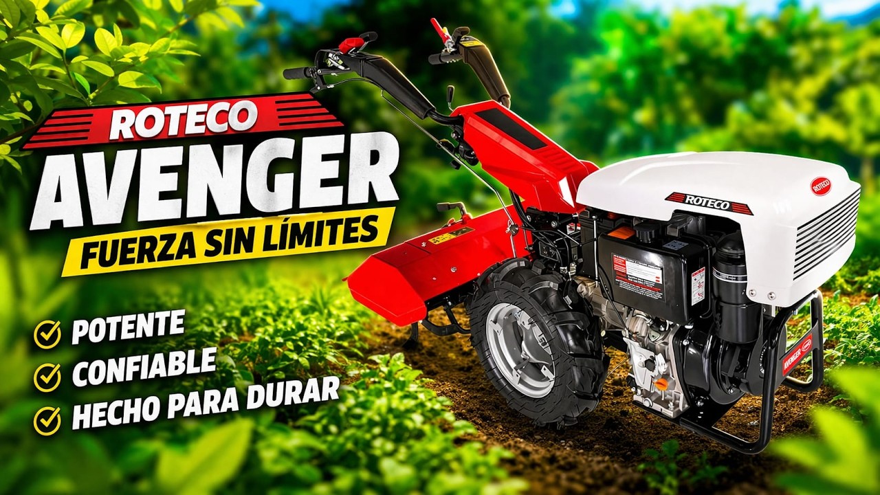 EL MEJOR MOTOCULTOR PARA CASA! DIESEL 14 CABALLOS