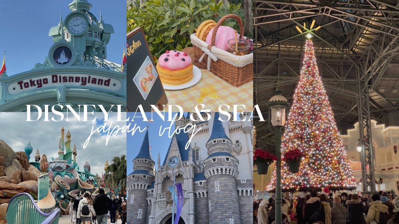 Japan VLOG🇯🇵 pt.4 | day 9 - 12: Tokyo Disneyland and DisneySea