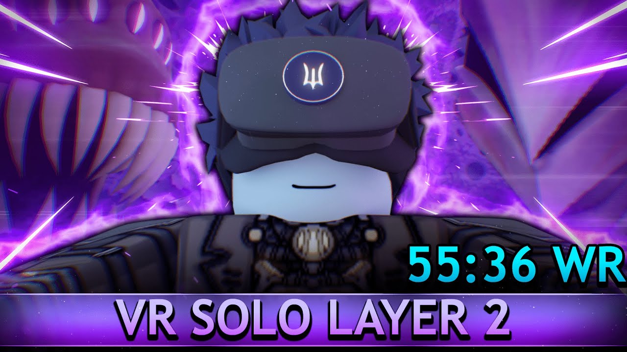 LAYER 2 VR SOLO 100% (55:36) - Current WR | Deepwoken