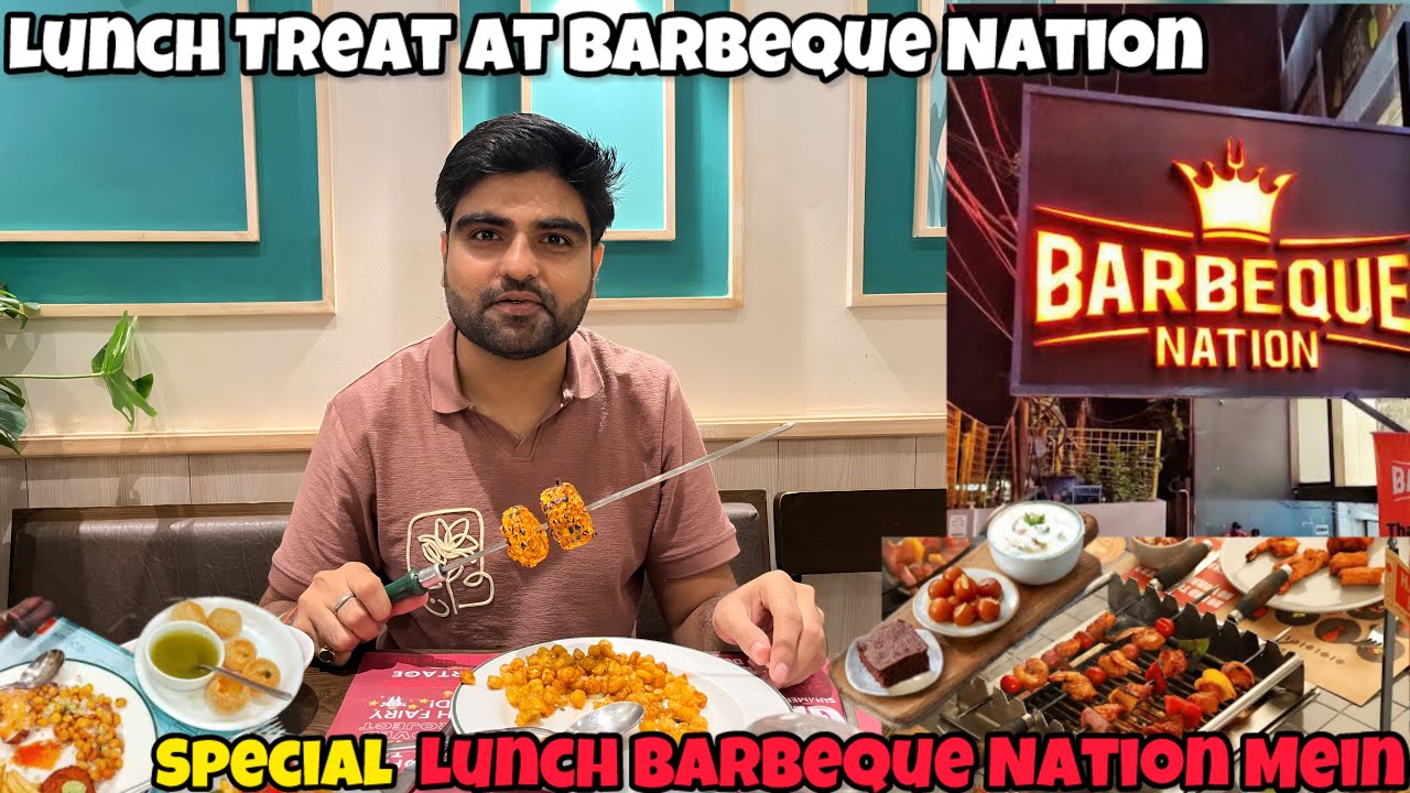 Unlimited BBQ and Desserts Under One Roof | Feast Mode ON at Barbeque Nation Kanpur #vlog @umishvlog