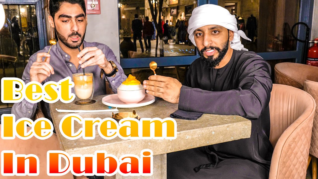 Best Ice cream in Dubai?! - Japanese Coffee Shop | افضل آيس كريم في دبي