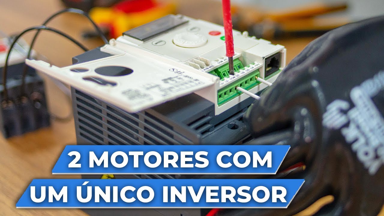 Como Controlar Dois Motores Com Um Único Inversor de Frequência?