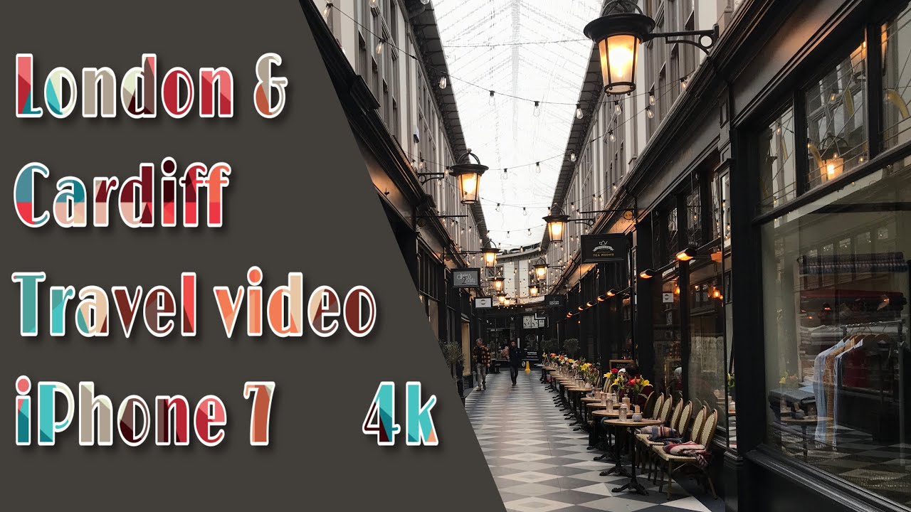 Cardiff-the capital of Wales | London | Travel Video | 4k | iPhone 7
