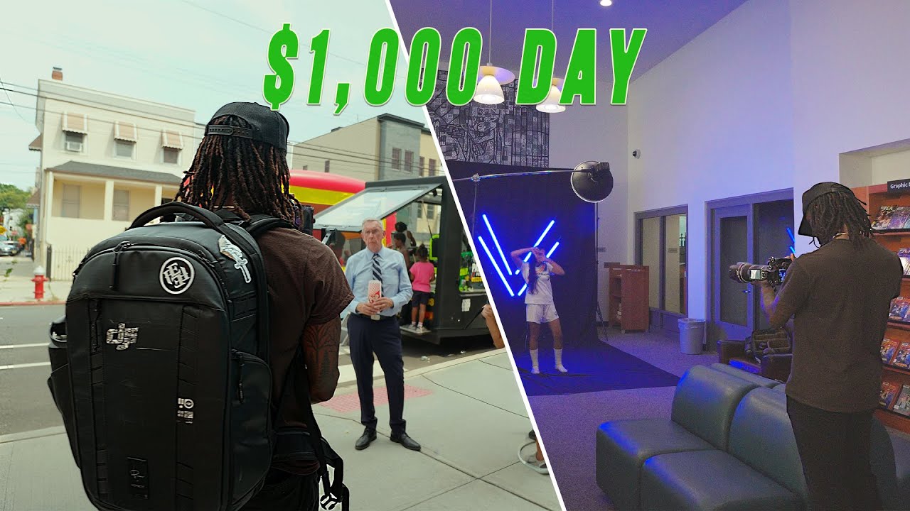 A Full Day For A Full-Time Photographer/Videographer | $1K Day Vlog |