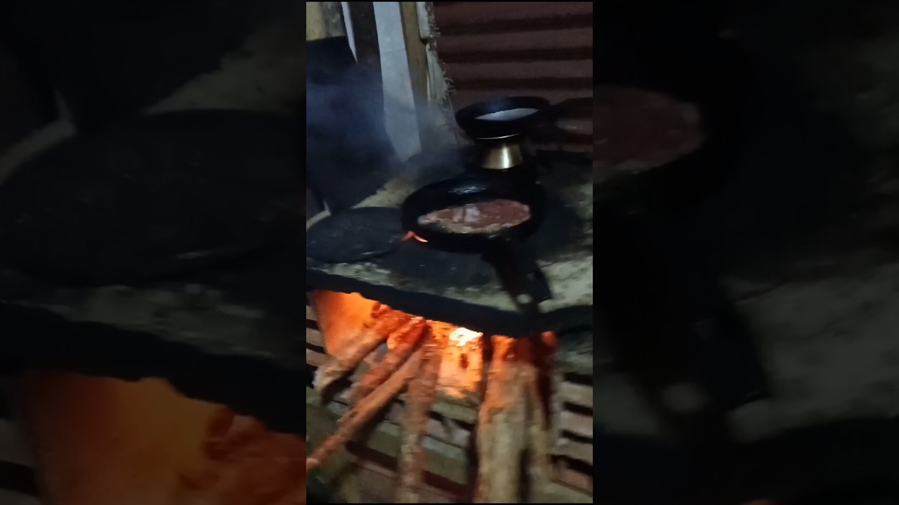 en la monta&ntilde;a, en MEDELL&Iacute;N 5:00 am desayuno en fog&oacute;n de le&ntilde;a