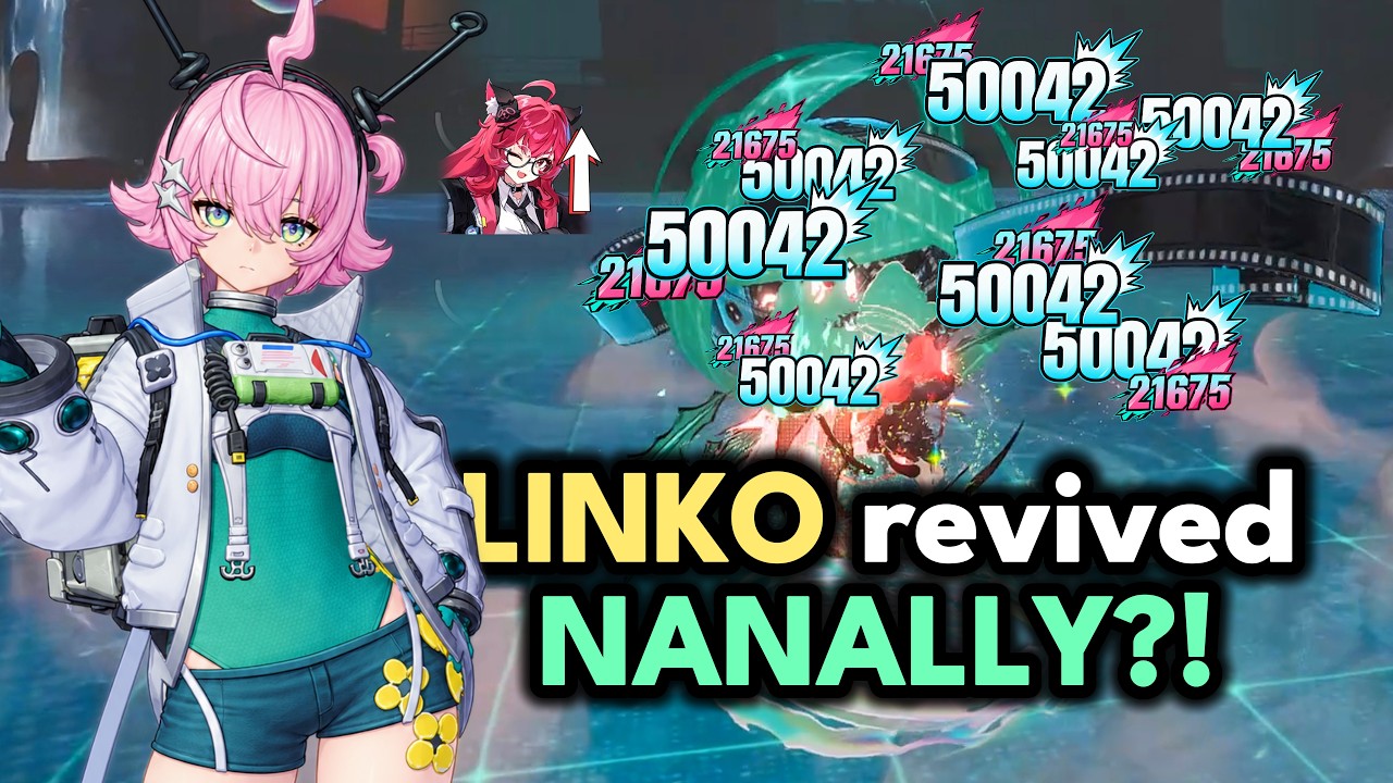 LINKO just revived NTE 1.0 BEST DPS! - 2 Best Nanally with Linko Team - Neverness to Everness