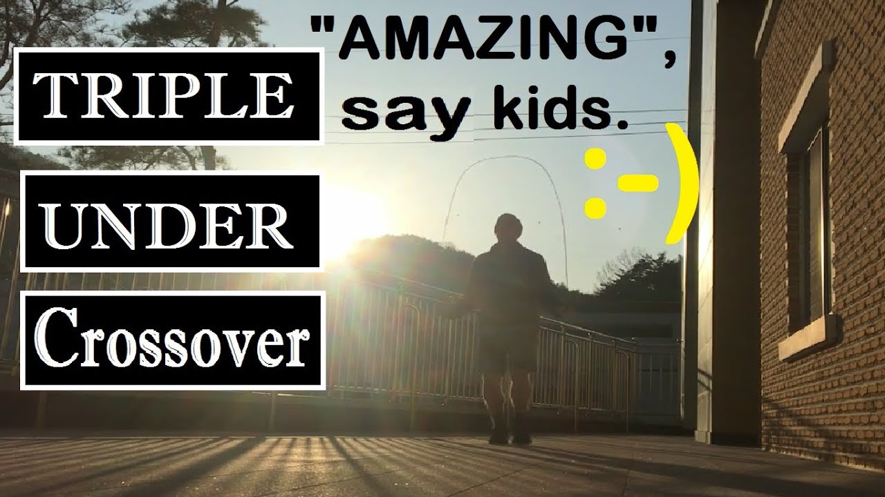 TRIPLE UNDER CROSSOVERS, 200 Double Unders, and a Boost in Mood