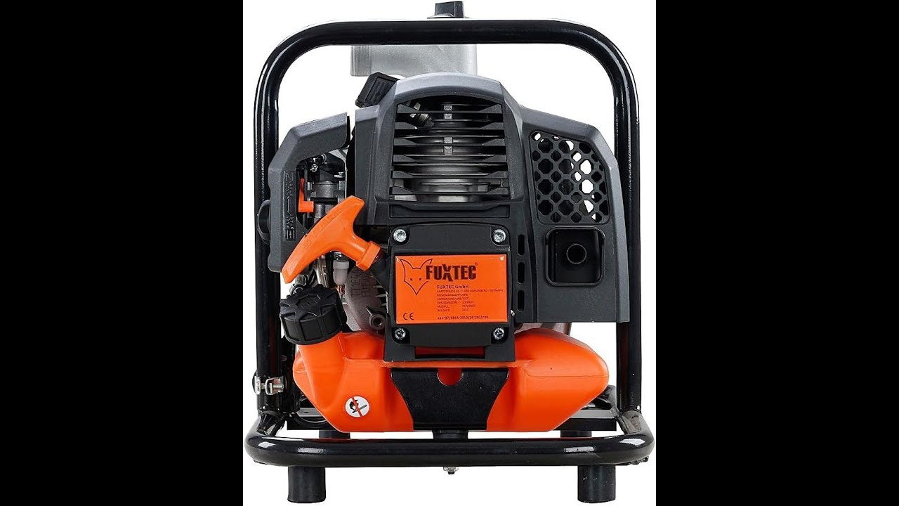 Motopompa a Benzina FUXTEC FX-WP143  pompa pozzo, 8000 l ora