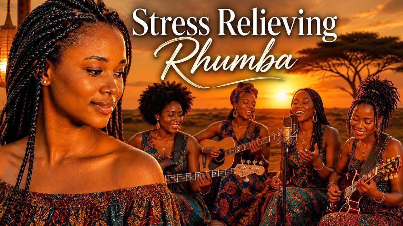 STRESS RELIEVING RHUMBA ❤️ For People Smiling Again | Relaxing Congolese Rhumba