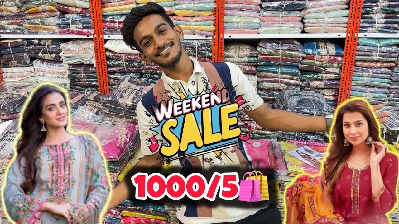 Biggest Dhamaka Sale|| Rs:1000/5🛍️”Cotton Suits “ Pakistani & Indian Catalogs || 2 Says Sale 