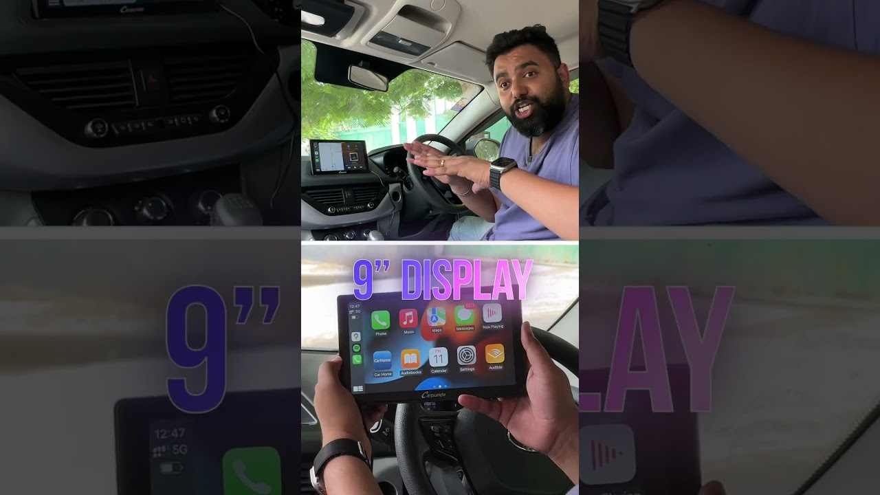 Wireless Android Auto & CarPlay Display For Any Car!