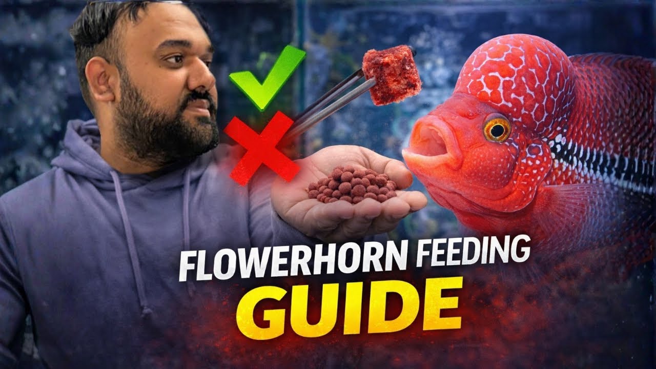 Most People Feed Their Flowerhorn Wrong: The Only Feeding Guide You Need!