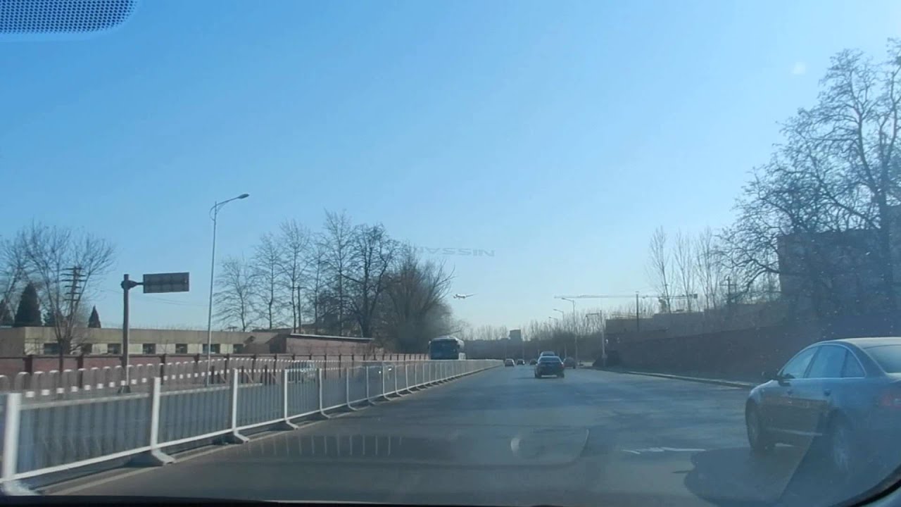 Beijing - Driving from the Airport (Part 1) 2014 12 25