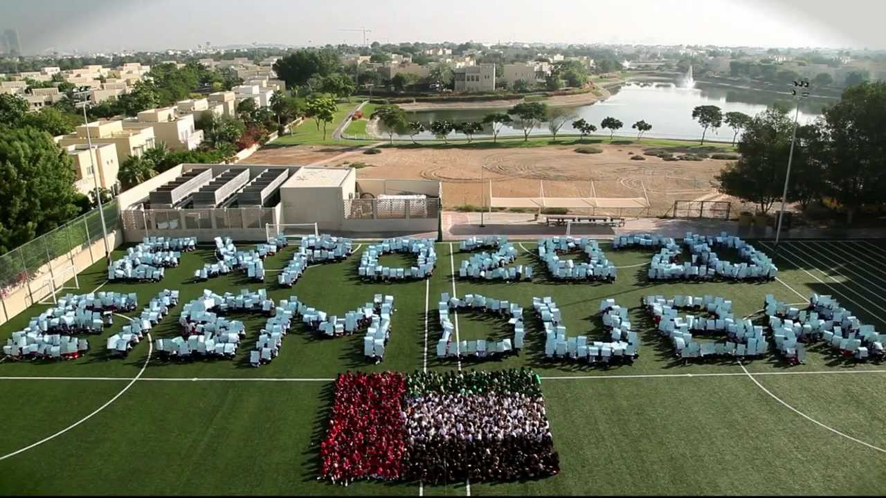 Emirates International School - Meadows students show their support for Dubai's Expo 2020 Bid