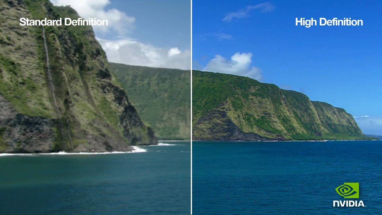 Standard VS. High Definition - NVIDIA - FULL 1080P Resolution - YouTube Test