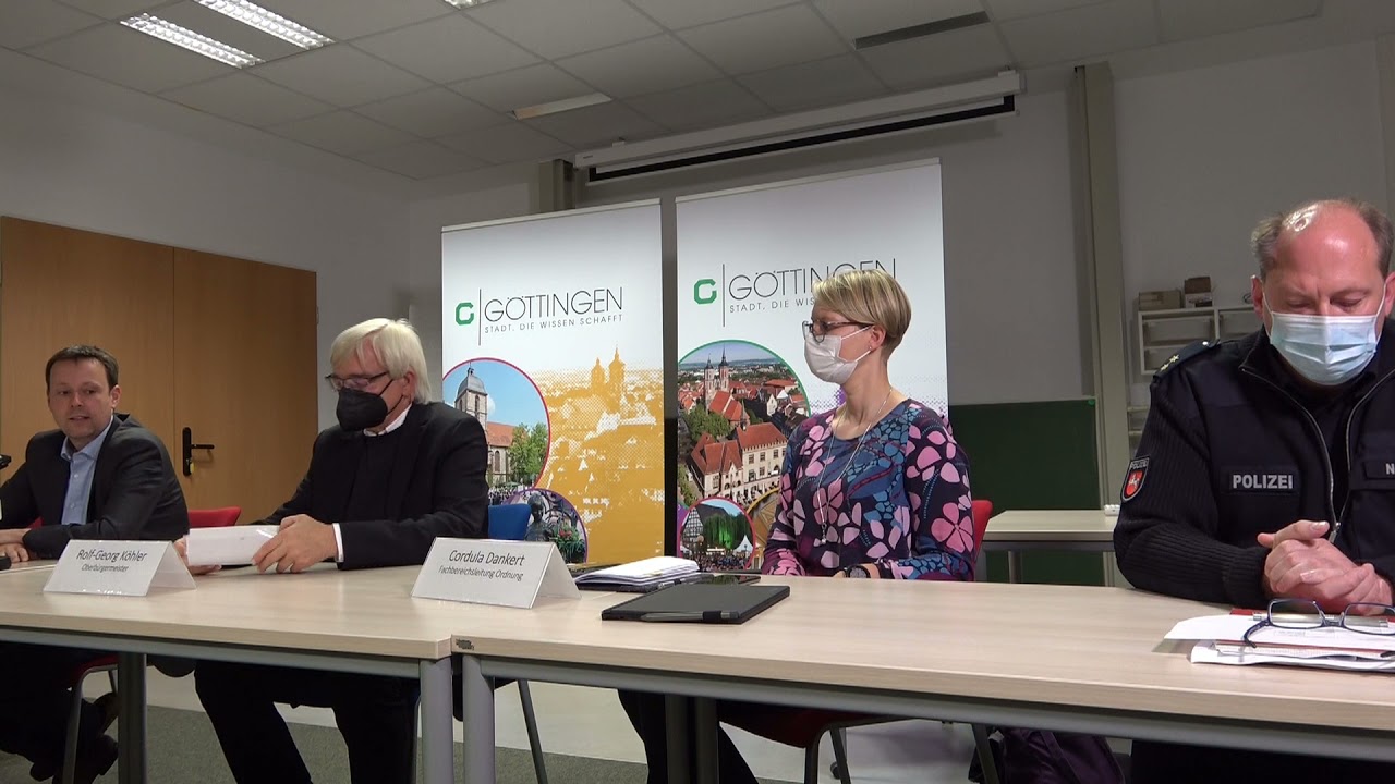 Bombenfund in Göttingen 07.10.21