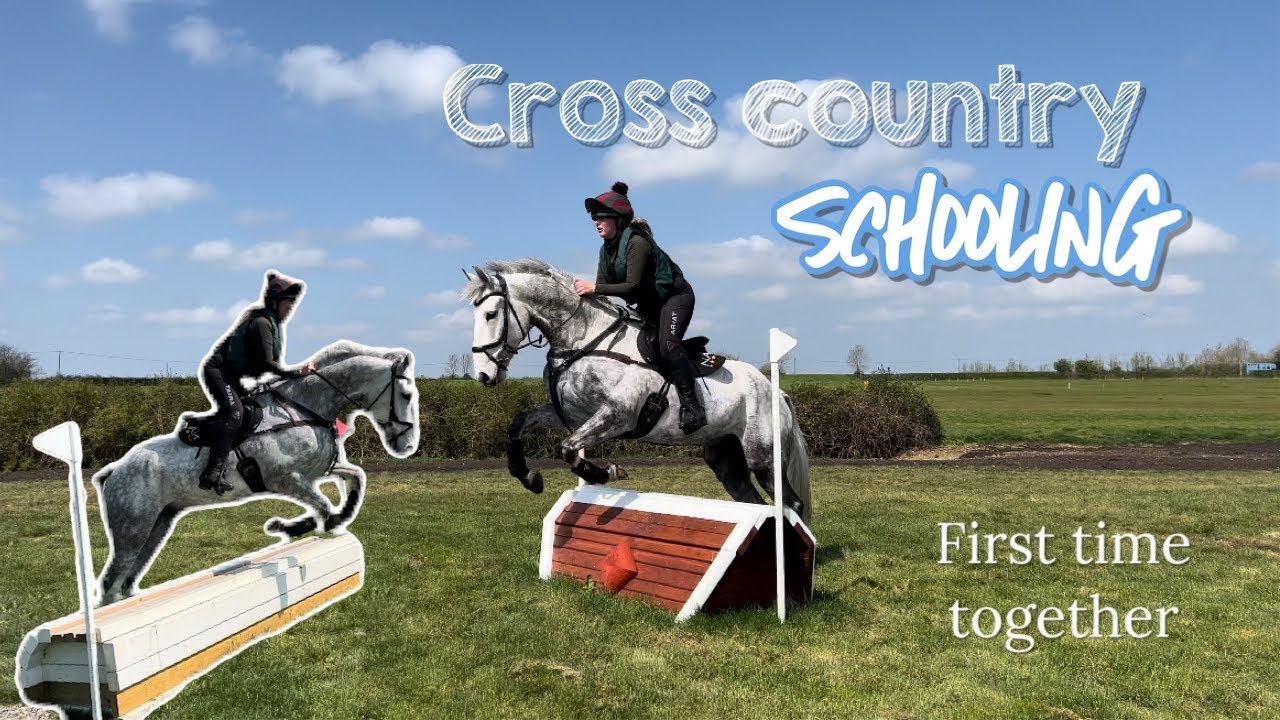First time together ~ Cross Country School ~ new horse 🙌