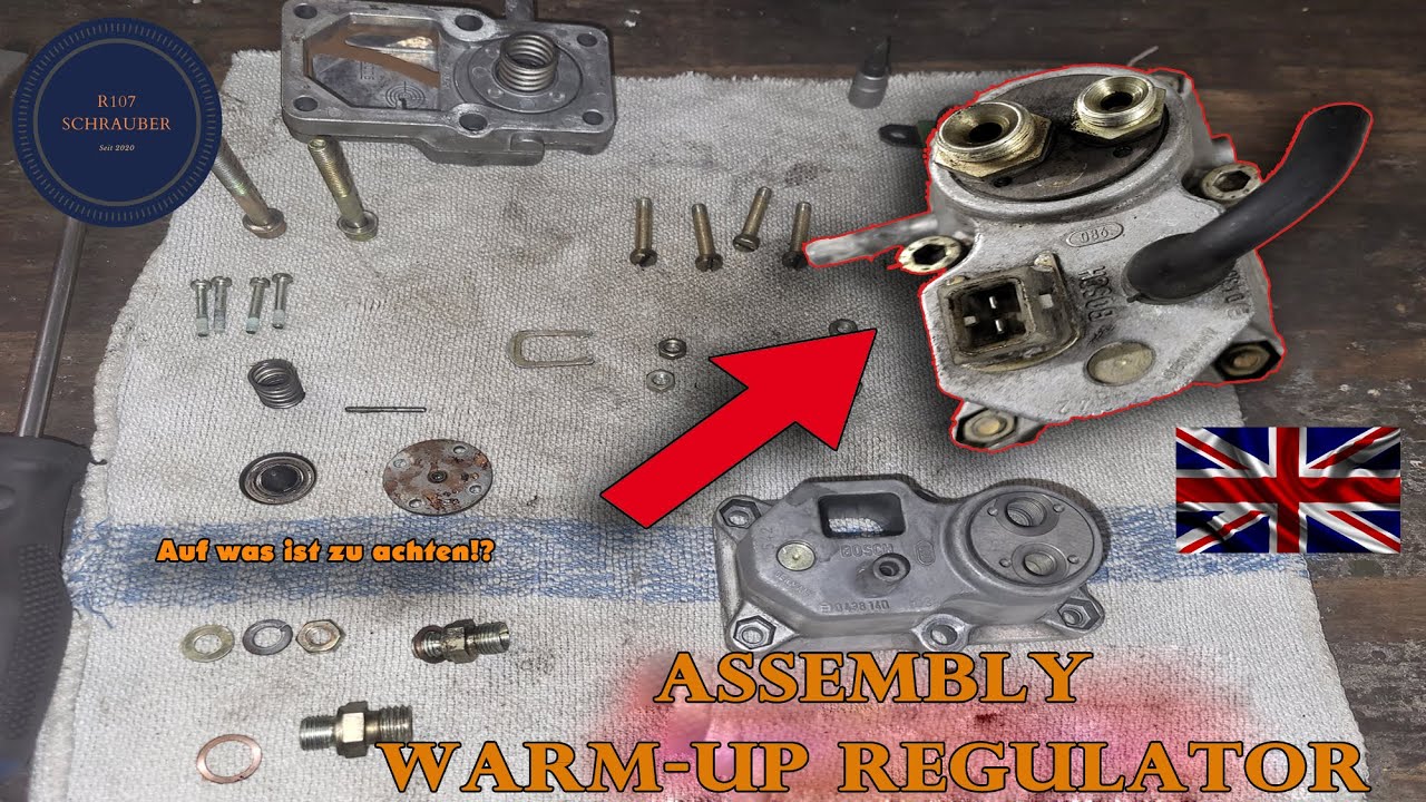 Mercedes - Supplement to warm-up regulator - Correct assembly warm-up regulator Mercedes restomod