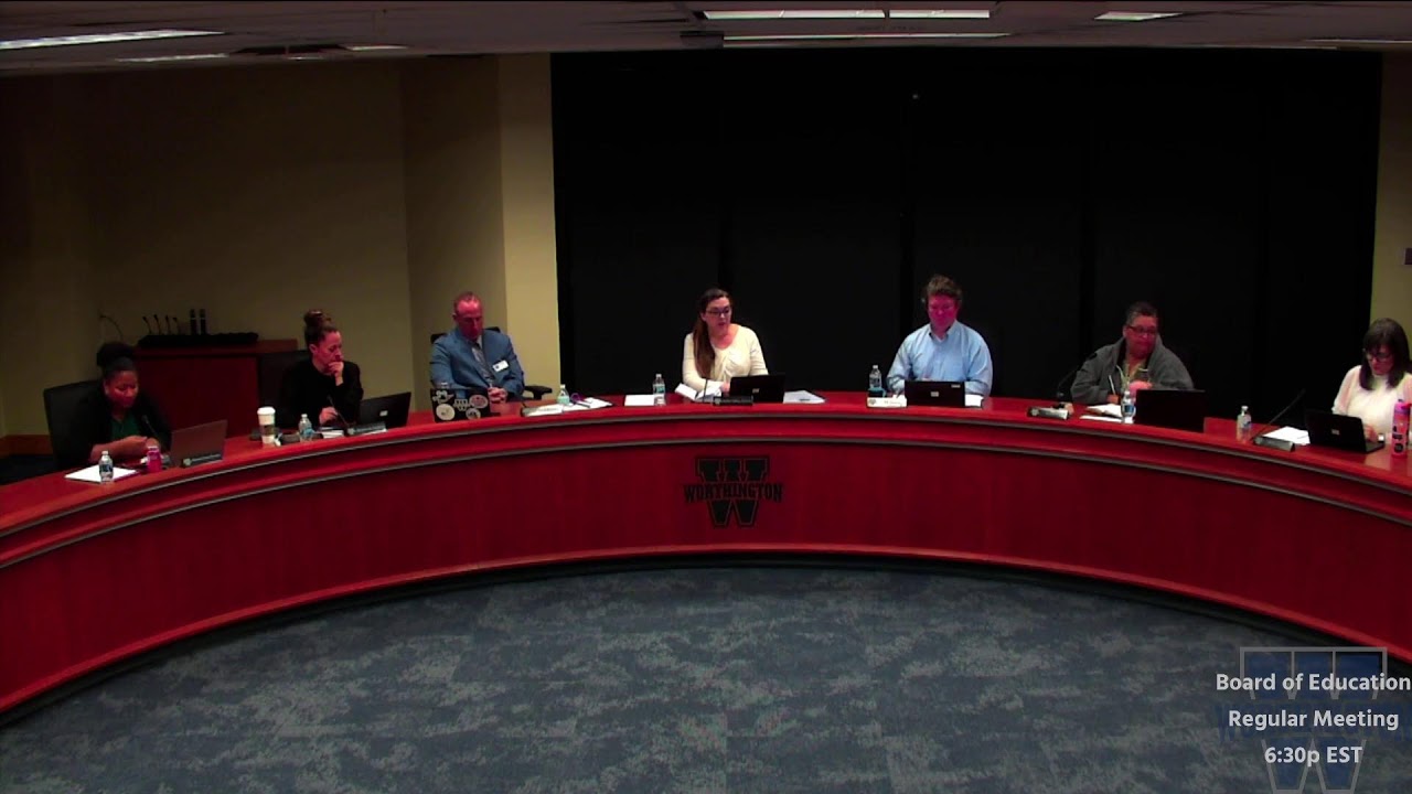 Worthington Board of Education Meeting 3-9-26_