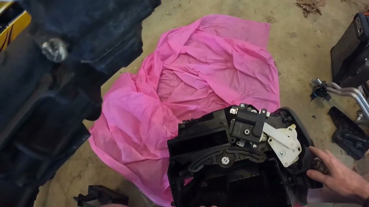 Acura RSX Climate Control Unit Disassembly