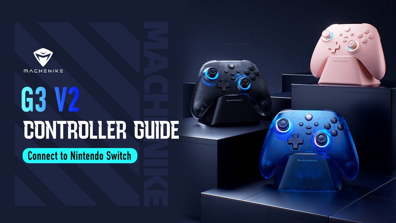 Machenike-G3V2-Tutorials-G3V2 Connect to Nintendo Switch