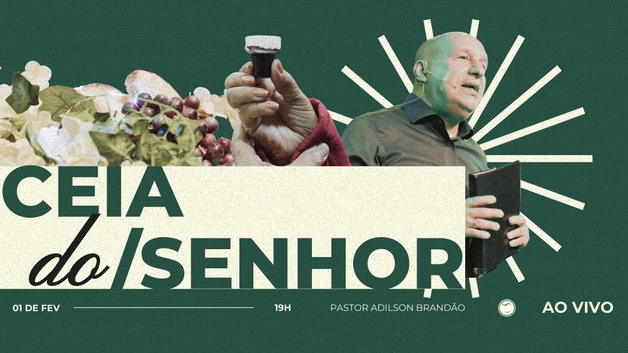 Celebração Especial de Domingo I AO VIVO I 01 de Fevereiro 19h I Pr. Adilson Brandão
