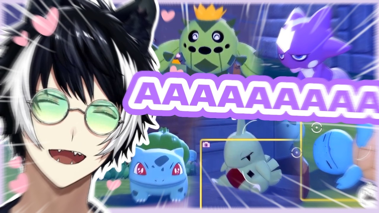 just Shien squealing over the Pok&eacute;mon's cuteness in Pokopia (HOLOSTARS eng sub clip)