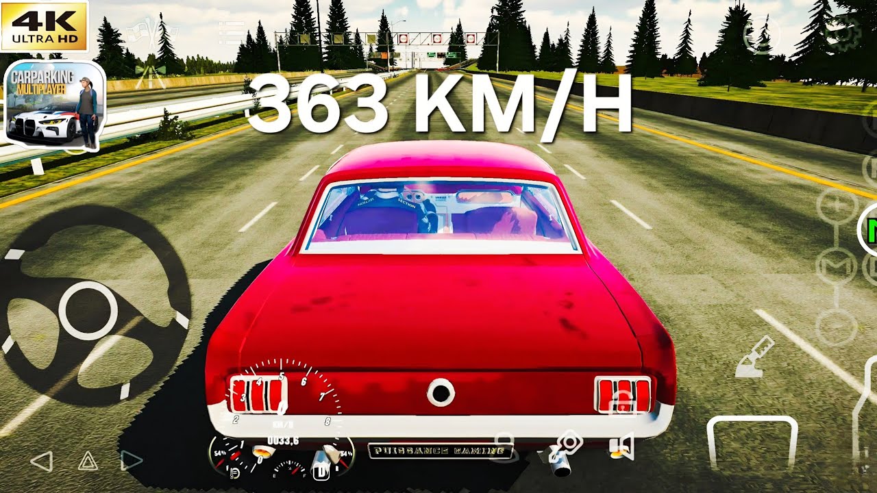 FORD MUSTANG 1966 | TOP Speed EP 22 - Car Parking Multiplayer