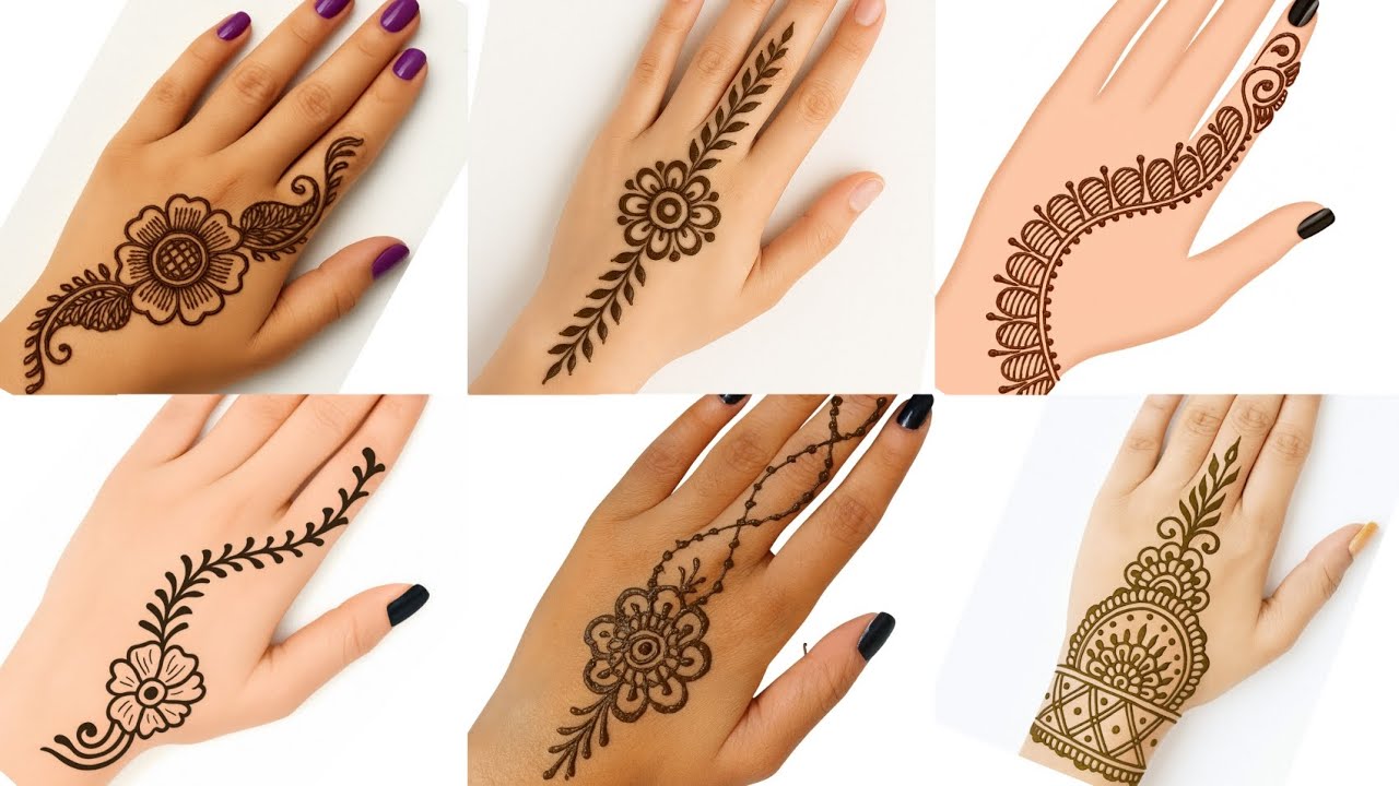 “Top 10 Back Hand Mehndi Designs 2025 | Simple & Stylish Henna Ideas”