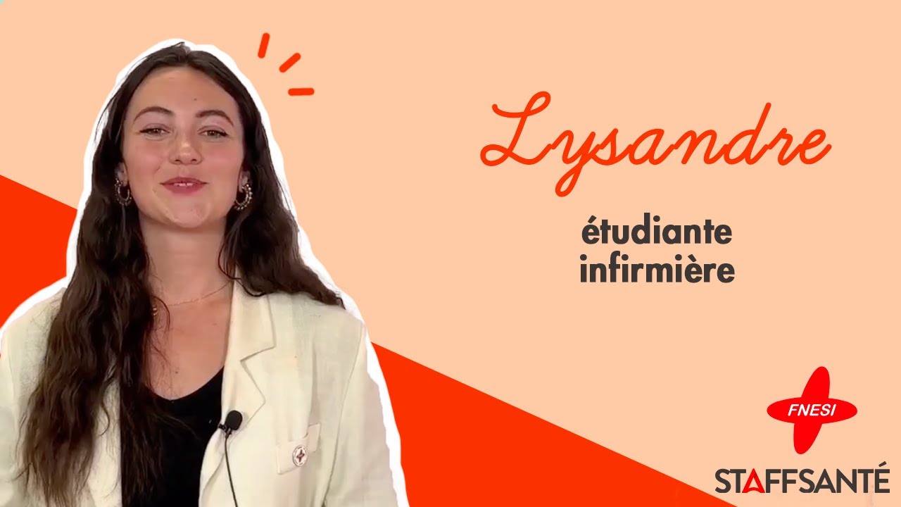 [ FNESI x Staffsanté ] Lysandre, étudiante infirmière