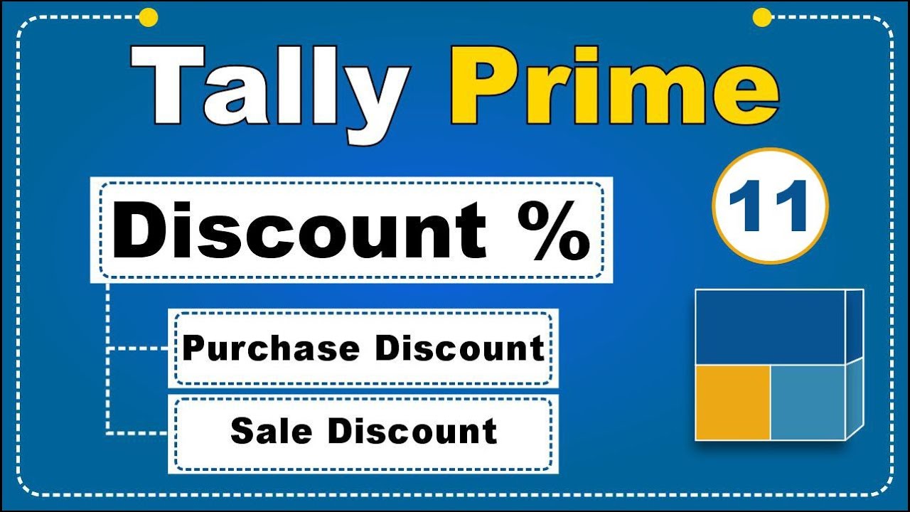How to Apply Discount in Sale & Purchase Voucher in Tally Prime | Full Guide for Beginners