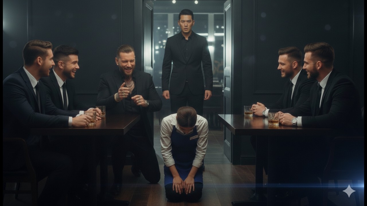 The Arrogant Customer Forced The Waitress To Kneel—He Didn't See The Korean Mafia Boss Watching ...