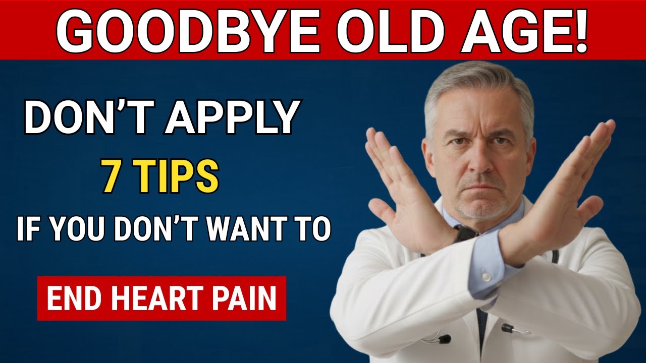 Over 60! 7 Life-Saving Tips After A Heart Attack That Every Senior Should Know | Elderly Health