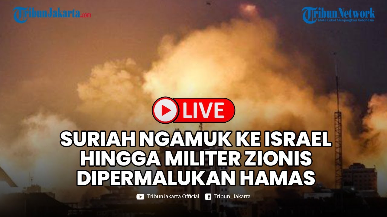 🔴Suriah dan Hizbullah Ngamuk saat Menyerang Israel, Militer Zionis Dipermalukan