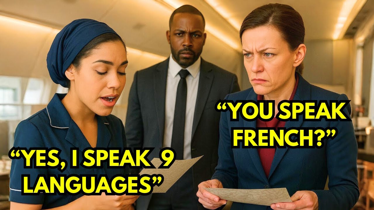 Black CEO Hears Cleaner Speak 9 Languages—5 minutes later, What he did left the whole cabin stunned