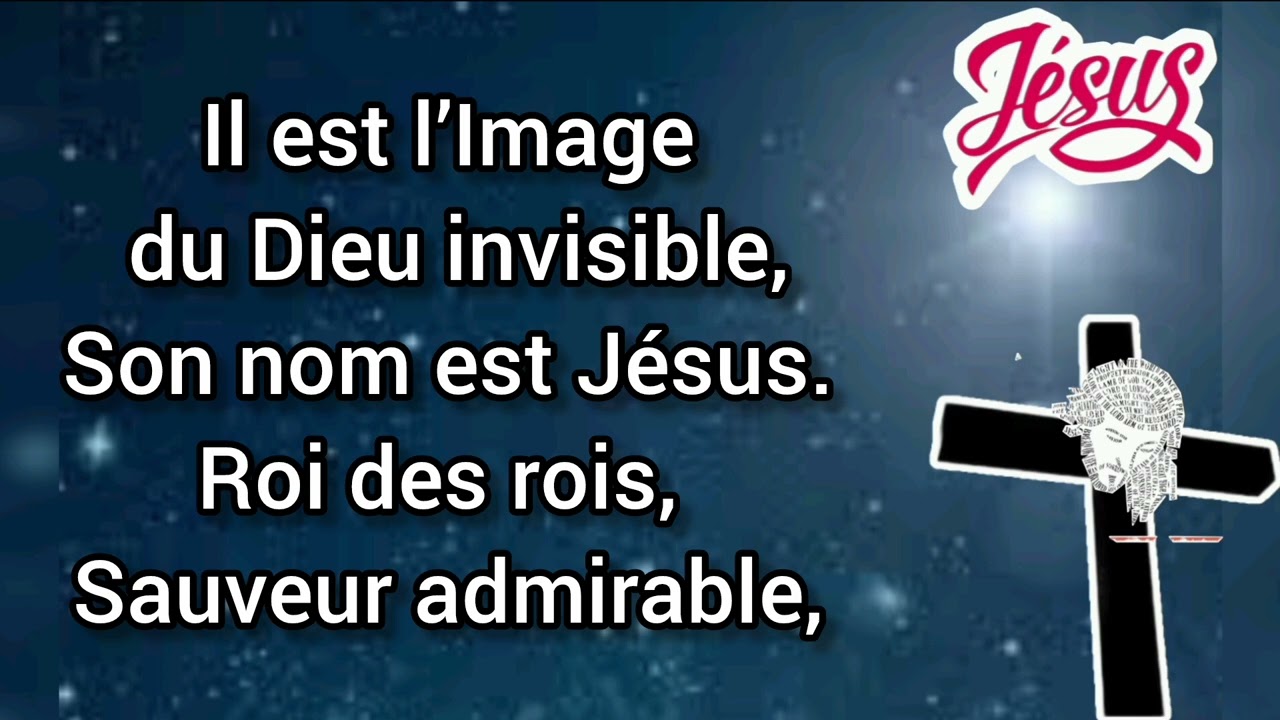 Son Nom est Jésus, Il est l’Image du Dieu Invisible || Worship élévation !!!