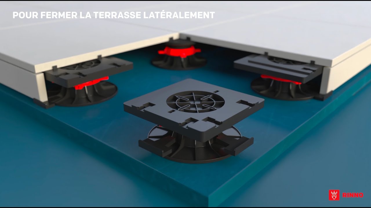 Plaque à dalle pour plot terrasse - Yeed (ex Rinno)
