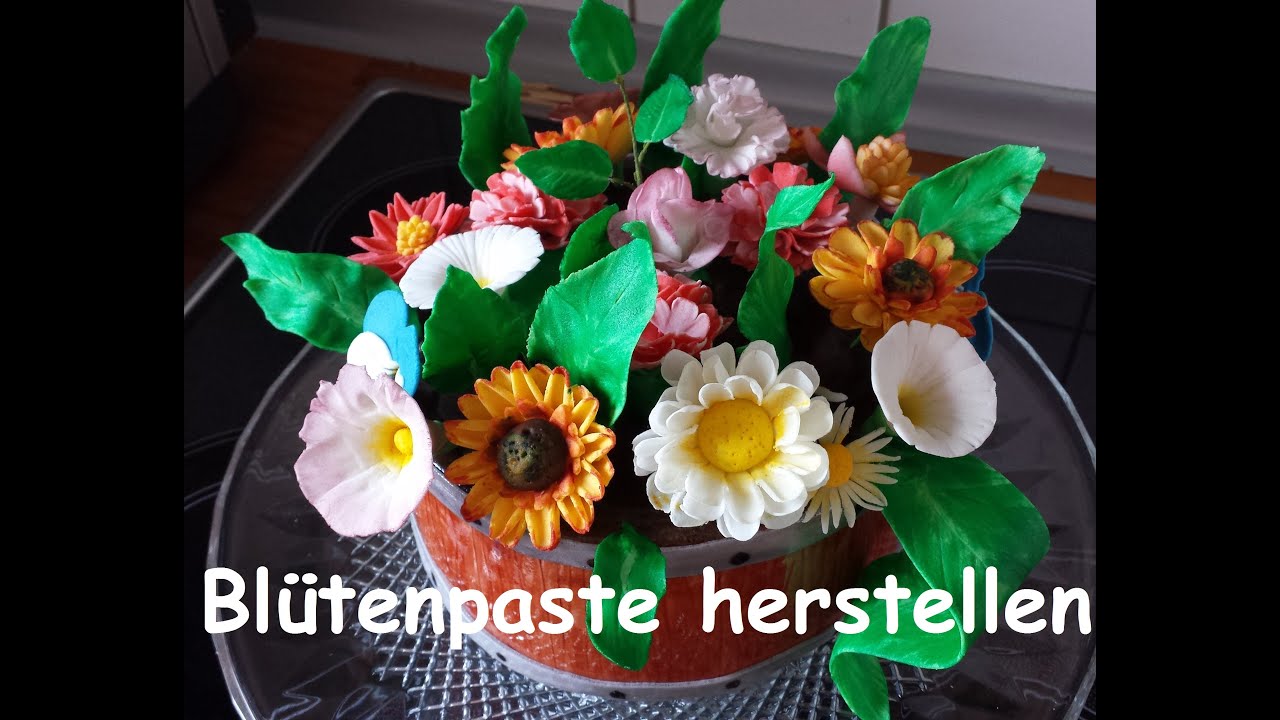 Bl&uuml;tenpaste selber herstellen - Anleitung und Rezept
