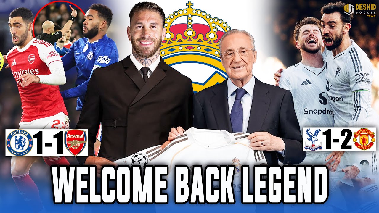 Liga Inggris: 10 Pemain Chelsea Bikin Arsenal Kelabakan 🤣 Liverpool & MU Menang 👌 Ramos ke Madrid