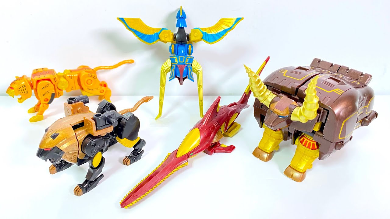 『組立』SMP 百獣合体 ガオゴッド 開封 百獣戦隊ガオレンジャー SMP Gao God GaoRanger 食玩 Japanese candy toys