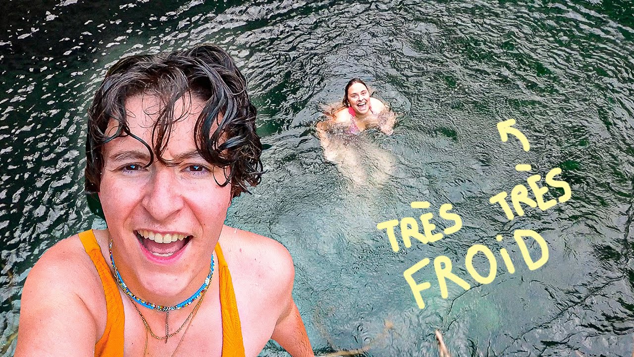 On saute dans des cascades avec Swann (en Occitanie !!)