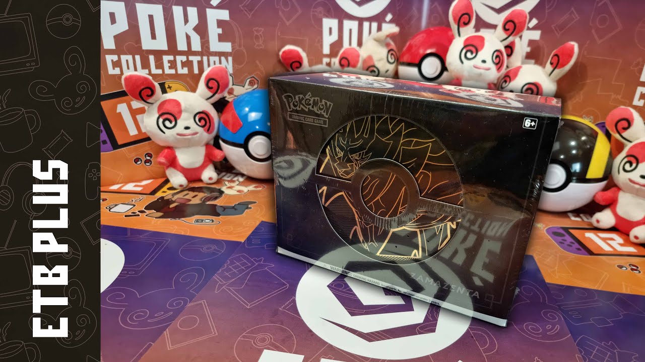 Opening a ZAMAZENTA ELITE TRAINER BOX PLUS!