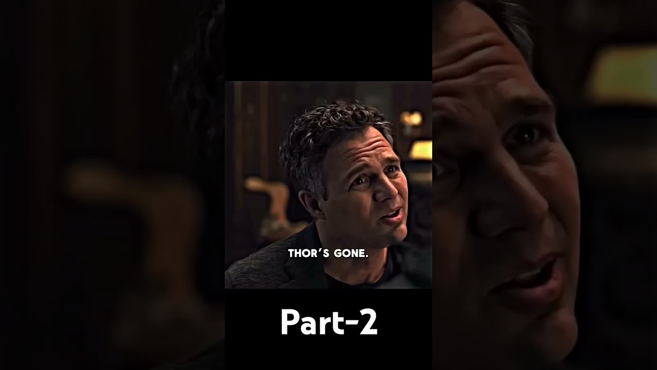 Bruce Banner tells Tony Stark that Thor is dead. #ironman #avengersinfinitywar #marvel #mcu #shorts