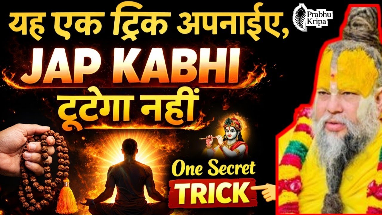 यह एक ट्रिक अपनाइए, जप कभी टूटेगा नहीं। Shree premanad Hit katha#adbhut katha#मोटिवेशनल वीडियो 🎯💯♥️👏