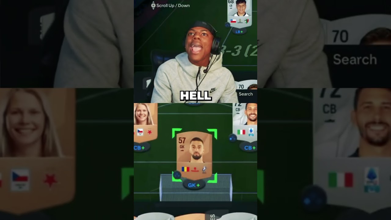 Speed paid someone $1K for his Ultimate Team in FC25 only to get scammed with these player names 😭