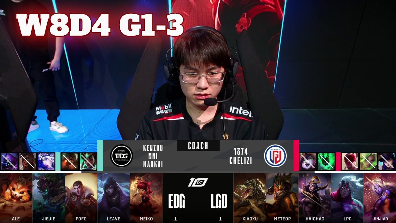 EDG vs LGD - Game 3 | Week 8 Day 4 LPL Spring 2023 | Edward Gaming vs LGD Gaming G3