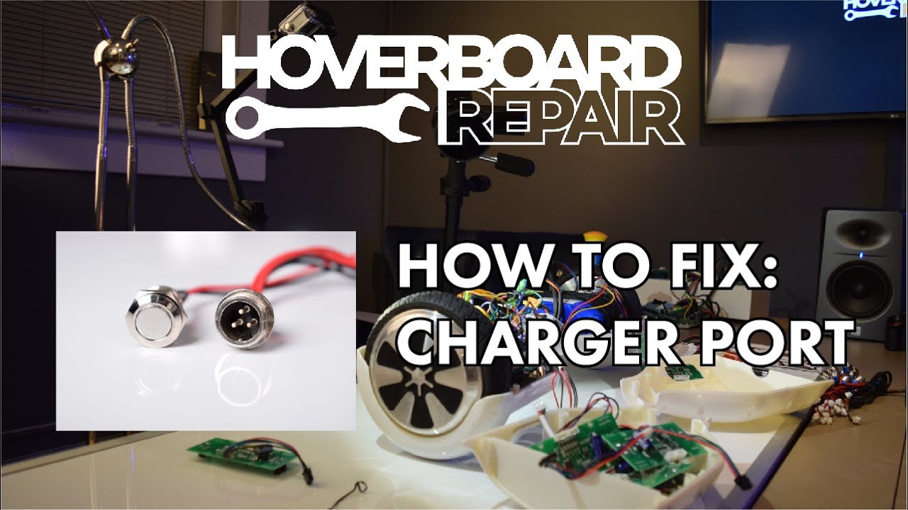 How to Change Hoverboard Charging Port aka Hover board Charger Port