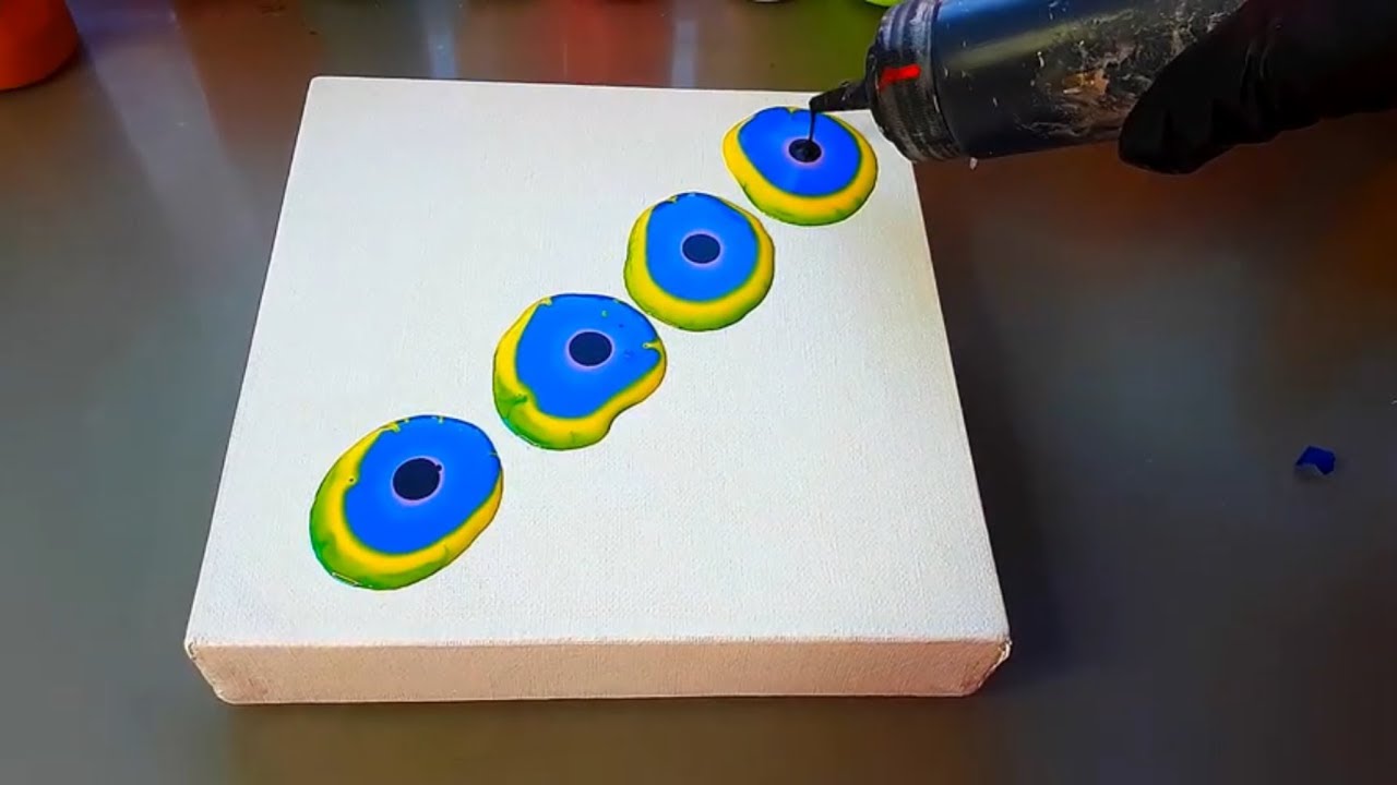 Abstract Painting - Motion of matter