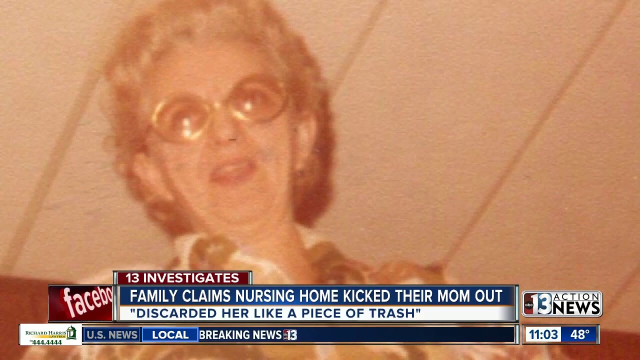 Local family claims nursing home kicked out their mom